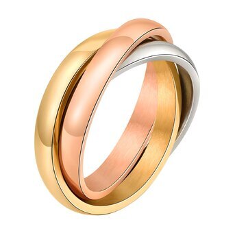 CARTIER TYPE RING 3 COLORS 88129