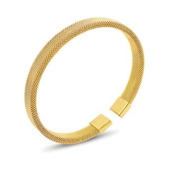 Gold mesh bracelet 87569