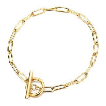 Bracelete corrente gold 87145